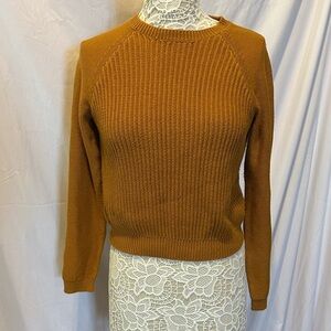 Aeropostale Mustard Knit Sweater